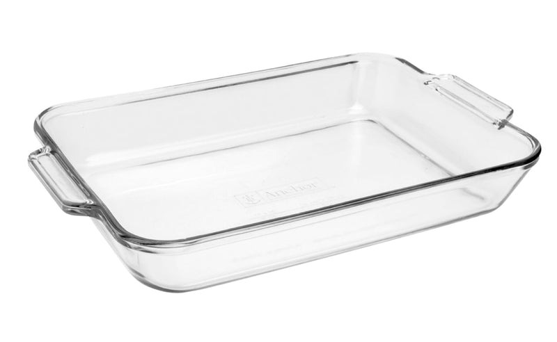 Anchor Hocking Oven Originals Glass Rectangular Utility Dish, 3-L C3