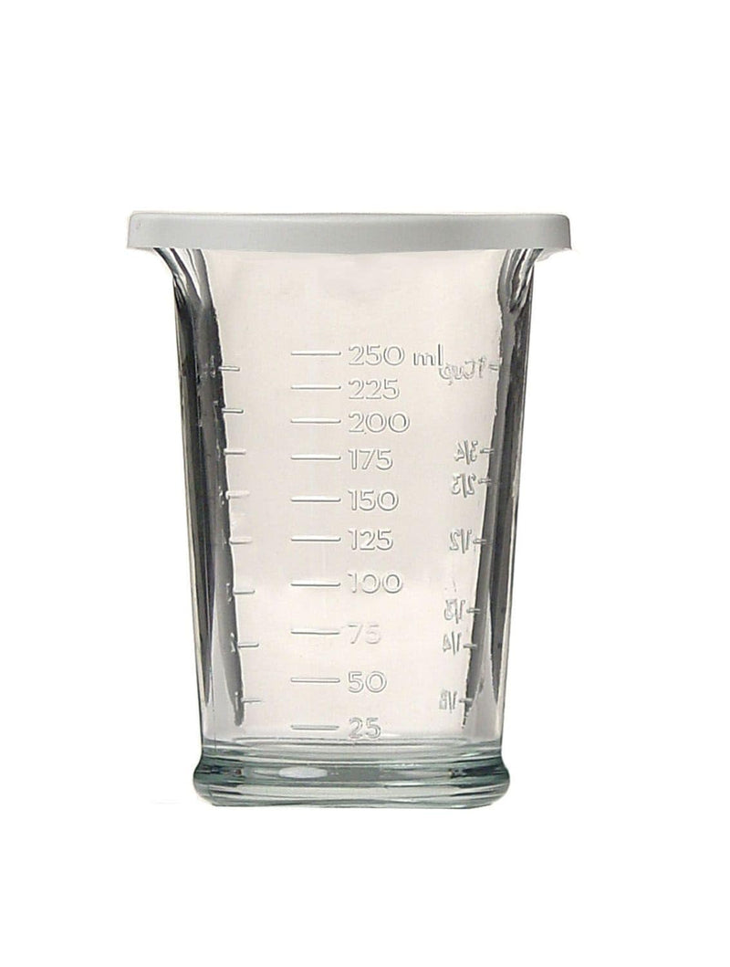 Anchor Hocking Triple-Pour Measuring Cup with Plastic Lid, 250-ml P8