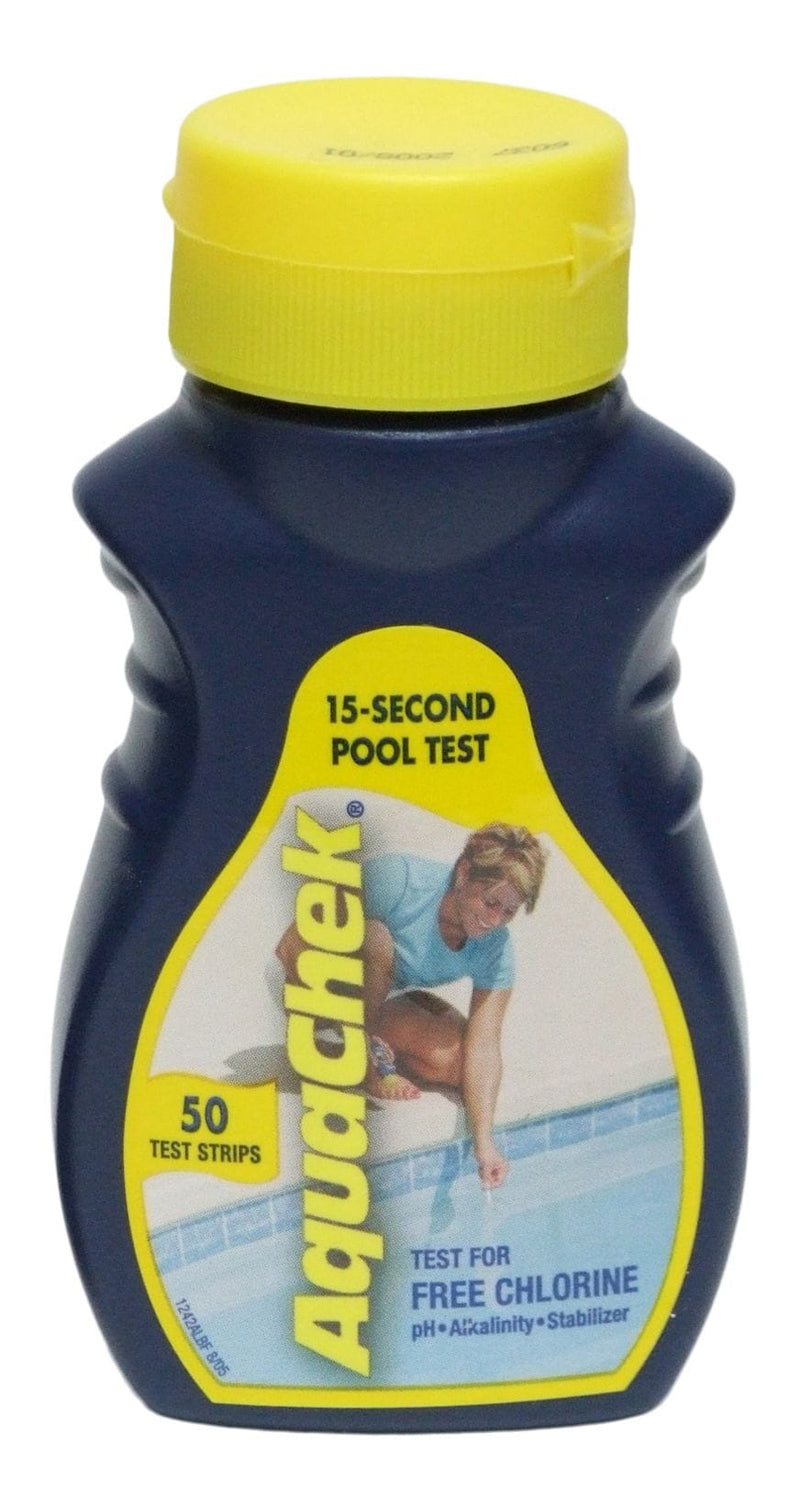 AquaChek 15 Second Stabilized Pool/Spa Chlorine Test Strips M9