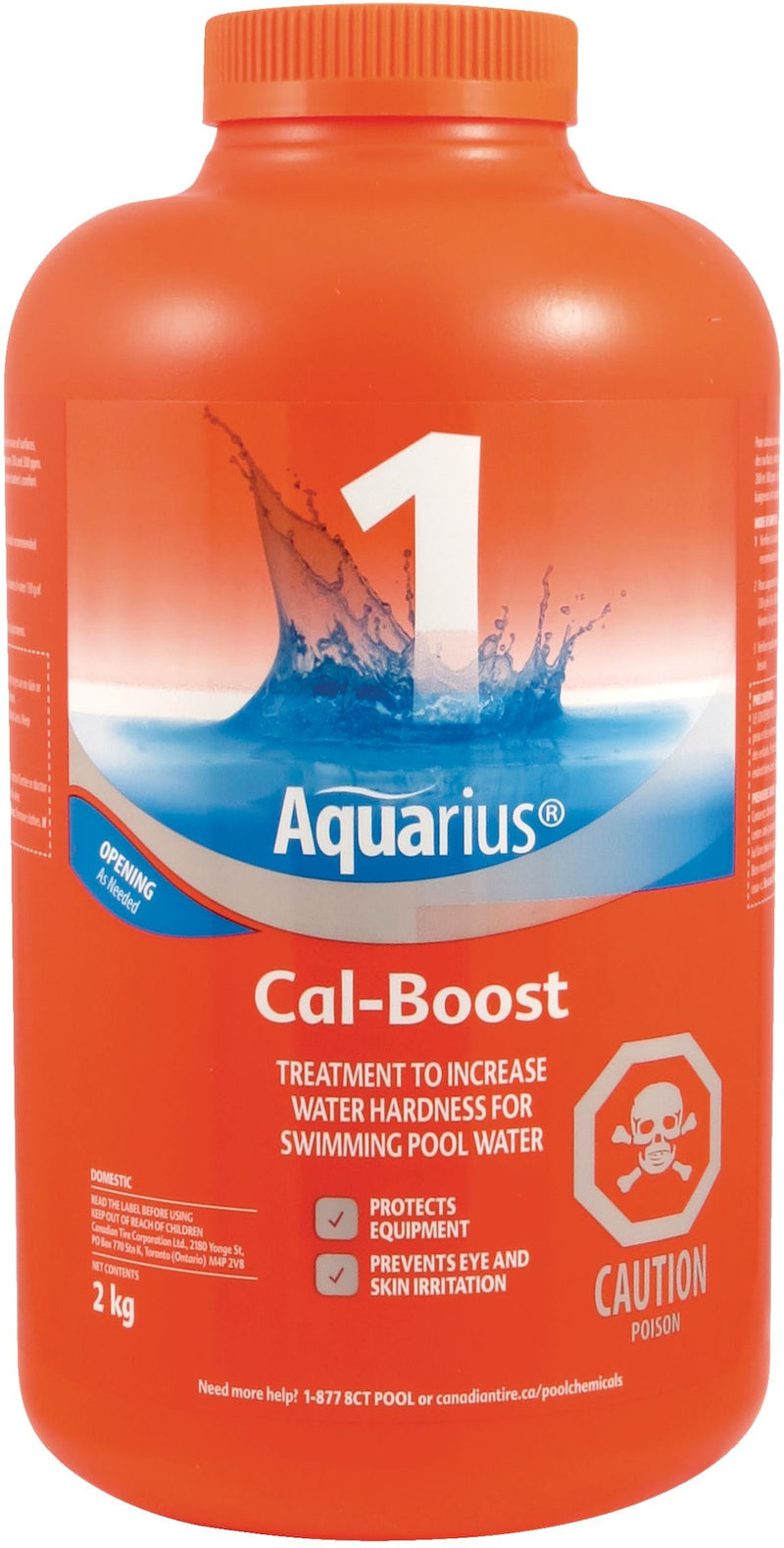 Aquarius Cal-Boost Step 1 Calcium Booster for Swimming Pools, 2-kg N3