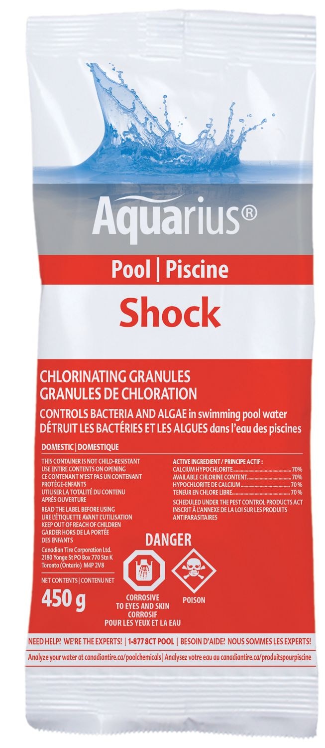 Aquarius Chlorinating Granules Shock, 450-g I0
