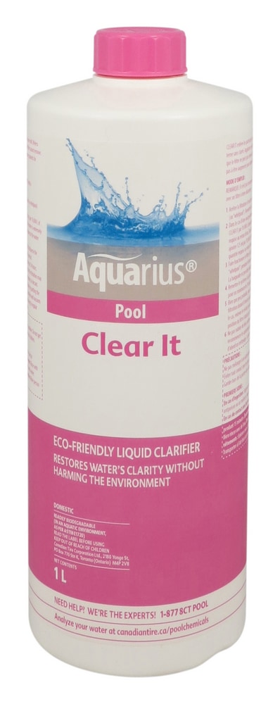 Aquarius Clear It Concentrated Water Clarifier, 1L J2