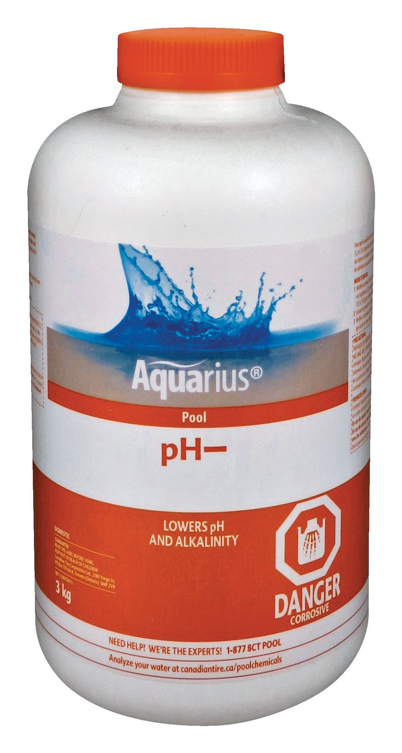 Aquarius pH - Pool pH Reducer, 3-kg R5