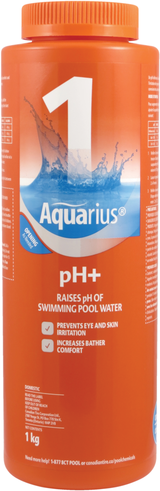 Aquarius pH + Step 1, Raises pH of Pool Water 1-kg M3