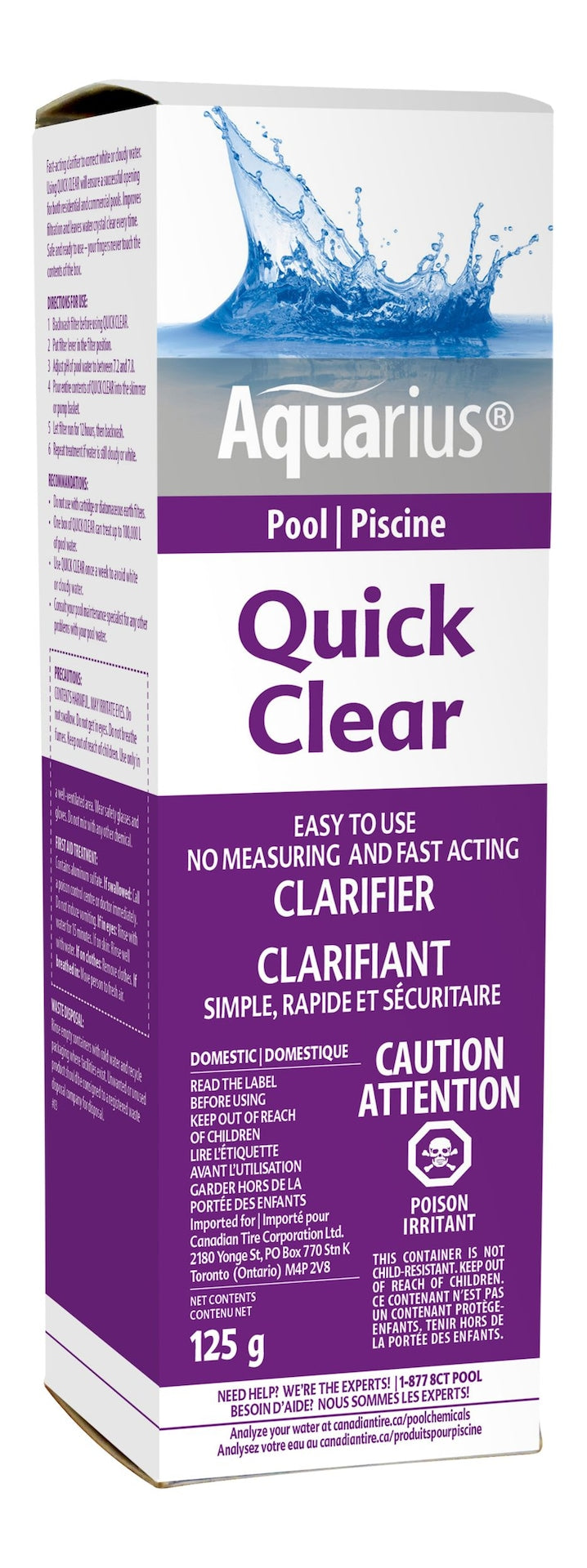 Aquarius Quick Clear Pool Clarifier I3