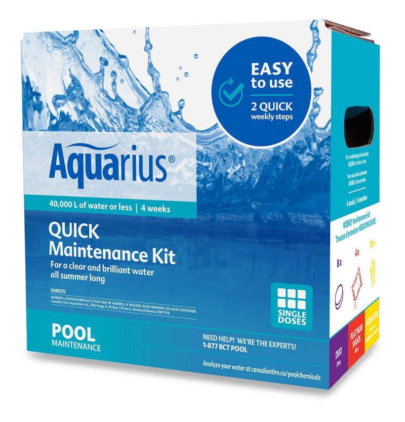 Aquarius Quick Maintenance Kit for Swimming Pool B7