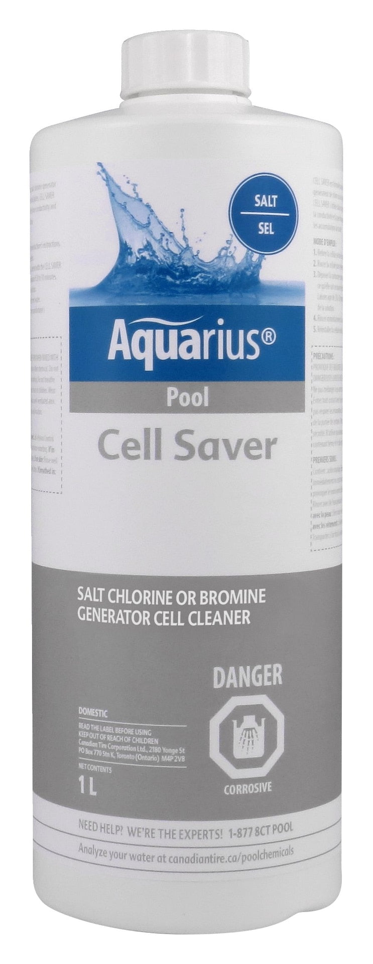 Aquarius Salt Pool Cell Saver, 1-L X0