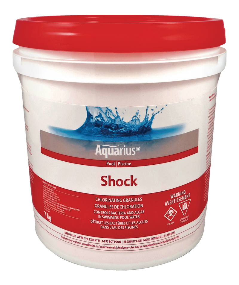 Aquarius Shock Granular Chlorine Shock, 7-kg O1