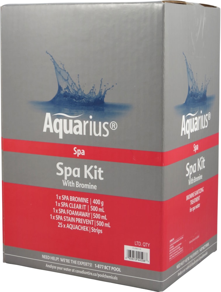 Aquarius Spa Kit with Bromine W6