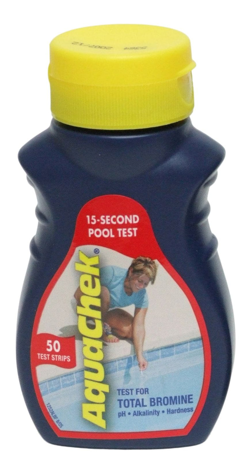 Aquarius Stabilized Pool & Spa Bromine Test Strips, Red N5