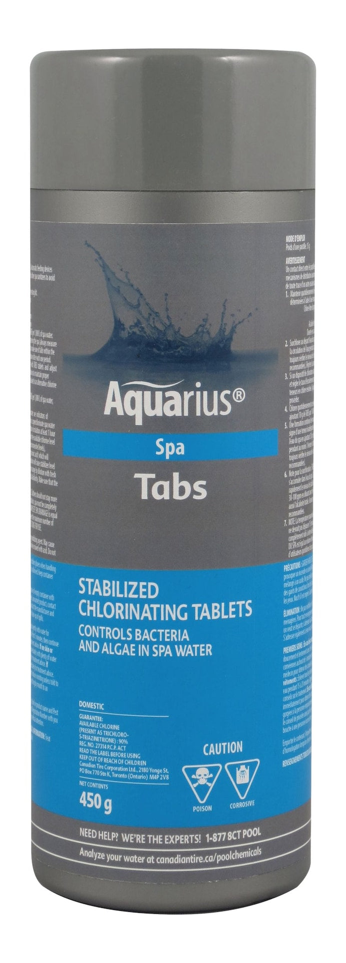 Aquarius Tabs Stabilized Chlorinating Tablets for Spa, 450-g A2
