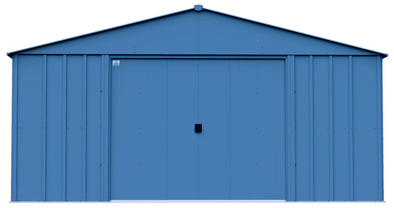 Arrow Classic 14x14-ft Blue Grey Corrosion-Resistant Steel Shed N6
