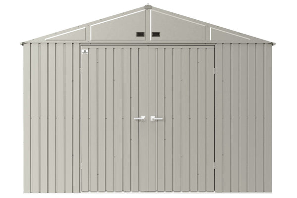 Arrow Elite 10x14-ft Cool Grey Corrosion-Resistant Steel Shed P1