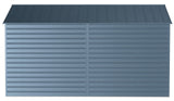 Arrow Select Galvanized Steel Storage Shed, Blue Grey, 10-ft x 14-ft