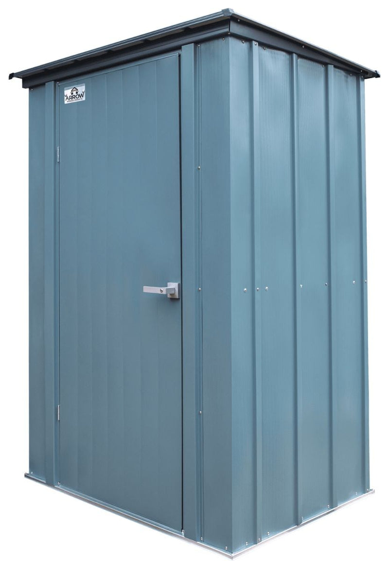 Arrow Spacemaker 4x3-ft Juniper Berry Lockable Patio Shed M3
