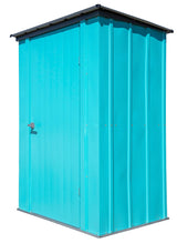 Arrow Spacemaker Patio Steel Storage Shed, Teal, 4-ft x 3-ft