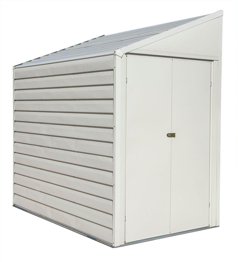 Arrow Yardsaver Electro Galvanized Steel Storage Shed, 4-ft x 7-ft E5