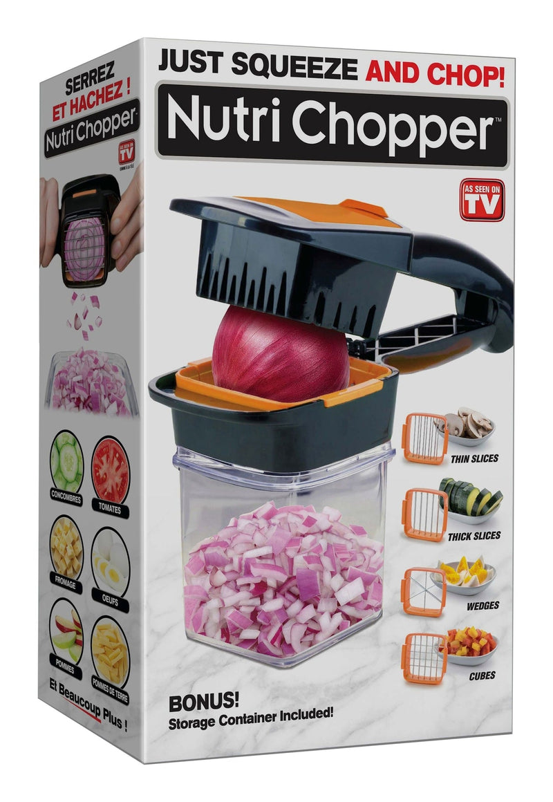 As Seen On TV Nutri Chopper Handheld Kitchen Slicer U7