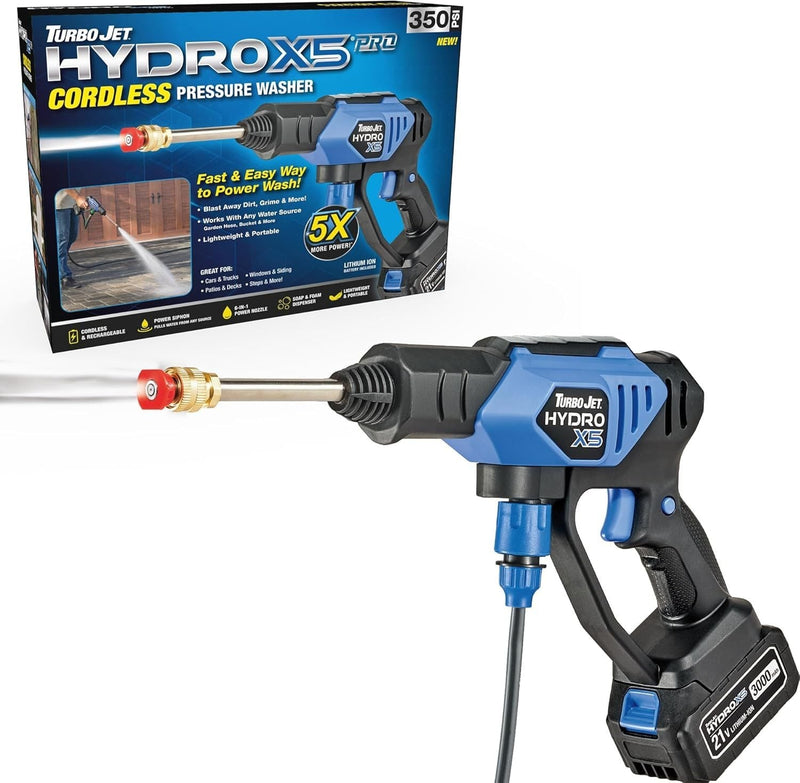 As Seen On TV TurboJet Cordless Pressure Washer H1