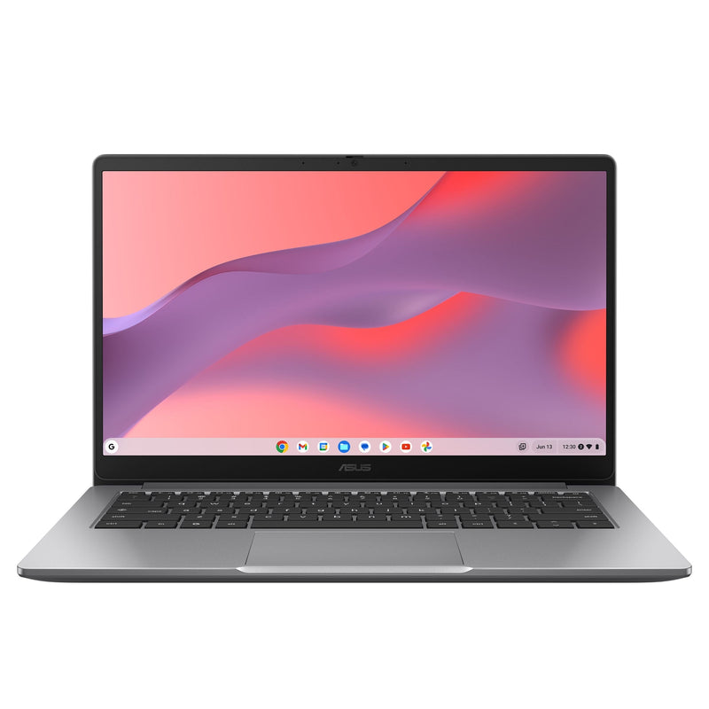 ASUS Chromebook CM14 Laptop, 14” 16:9 FHD (1920 x 1080) Display, MediaTek Kompanio 540 Processor, 64GB eMMC Storage, 4GB RAM, ChromeOS, Misty Grey B2