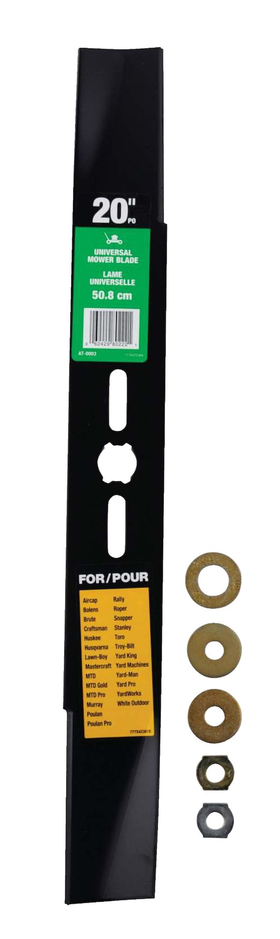Atlas Lawn Tractor Two Replacement Blade Set, 42-in, Black T9