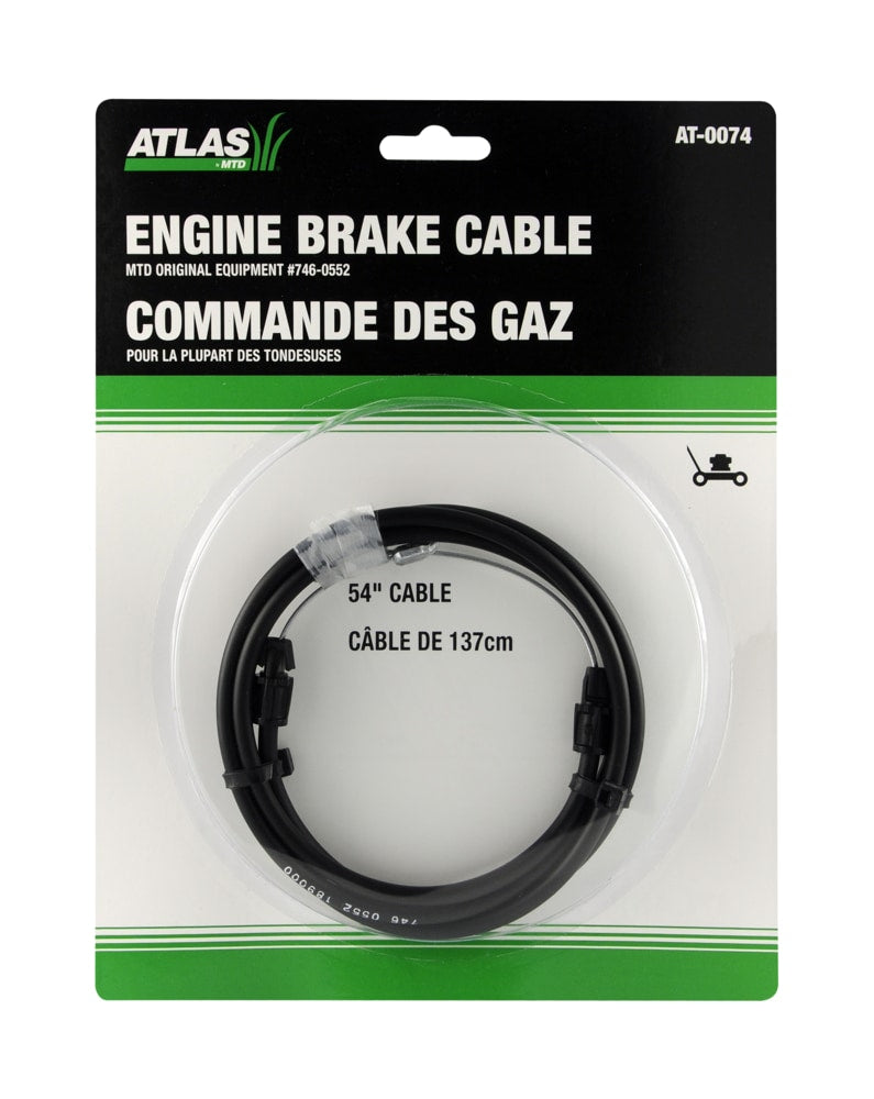 Atlas Lawnmower Engine Replacement Brake Cable, 54-in L1