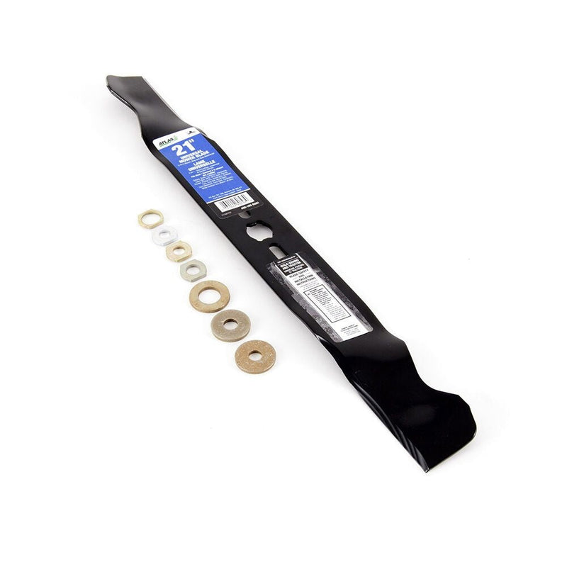 Atlas Universal 3-in-1 Lawn Mower Blade, 21-in, Fits Most Lawn Mowers with a 21-in Deck R4