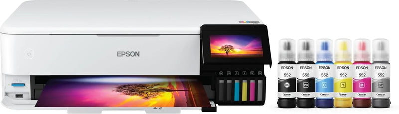 Ecotank ET-8550 Wireless Wide-Format All-In-One Printer M8