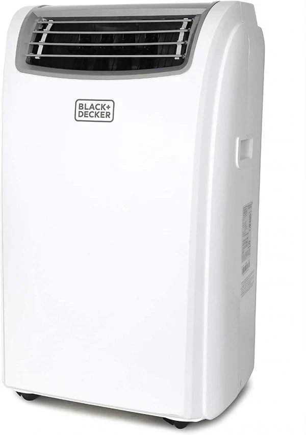 BLACK DECKER 14,000 BTU Portable Air Conditioner with Heat and Remote Control, White P2