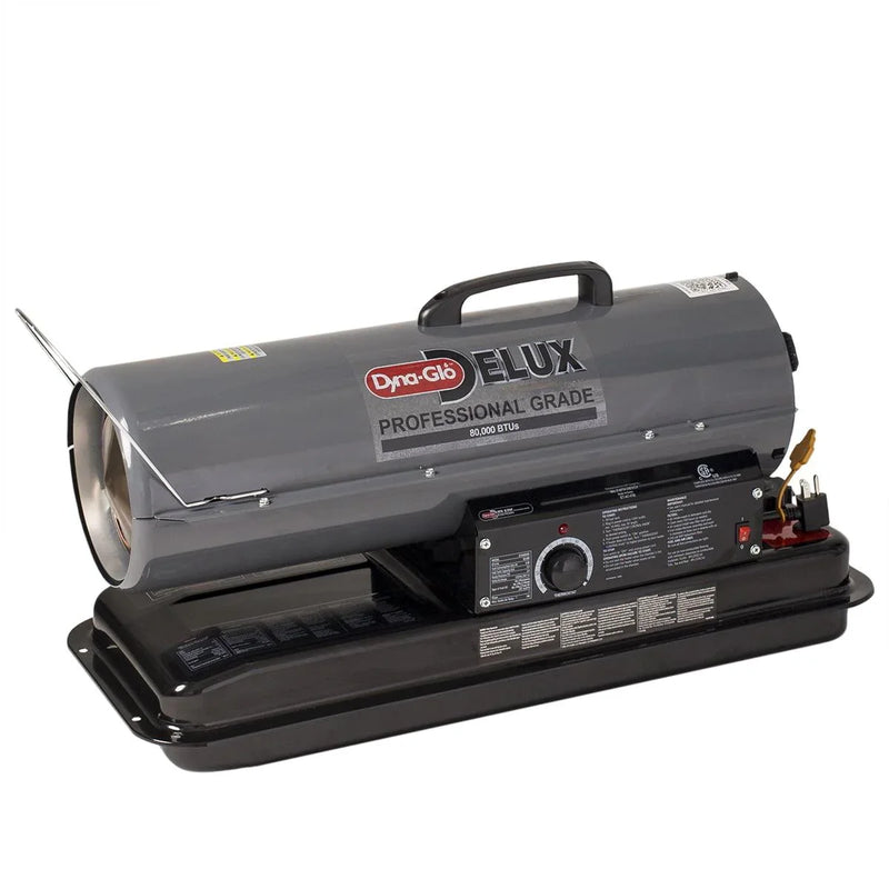 Delux 80,000 BTU Indoor/Outdoor Portable Kerosene Forced Air Heater Z9