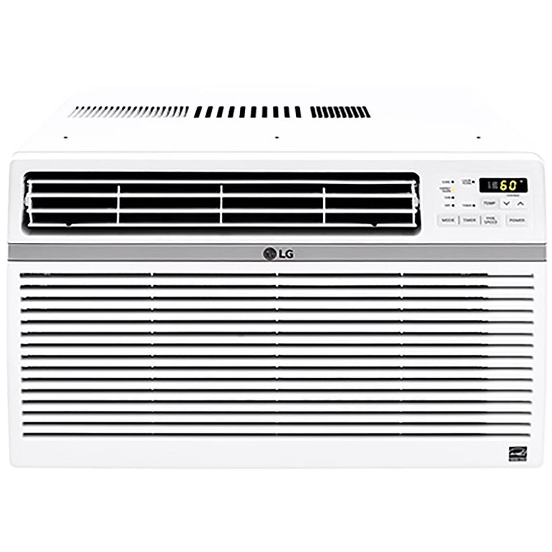 LG 8,000 BTU 340 Sq ft Window Air Conditioner with Remote Control, White, LW8016ER K3