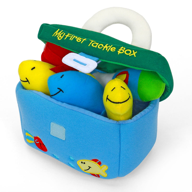 Baby GUND Play Soft Collection, My First Tackle Box 5-Piece Plush Playset with Rattle, 8-in C9