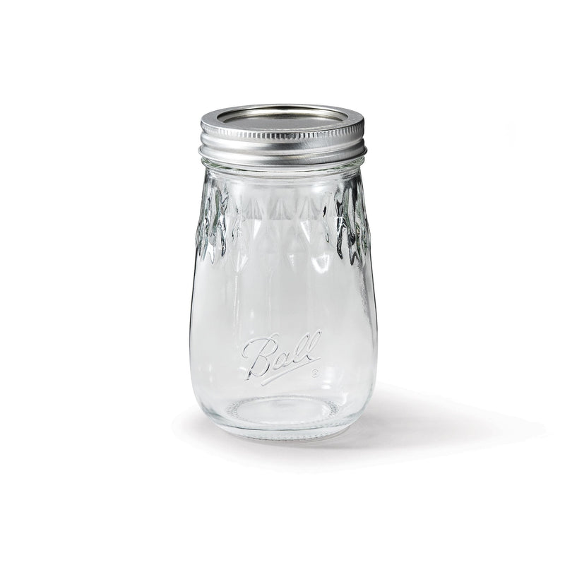 Ball Regular Mouth Pint Flute, 16-oz/473-mL, BPA-free, 4-pk C7