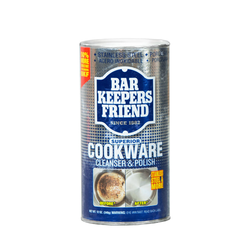 Bar Keepers Friend Cookware Cleanser & Polish, 340-g Q7