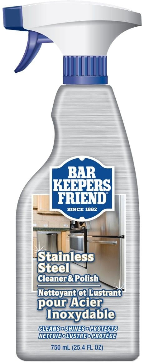 Bar Keepers Friend Stainless Steel Cleaner, 750-mL E5