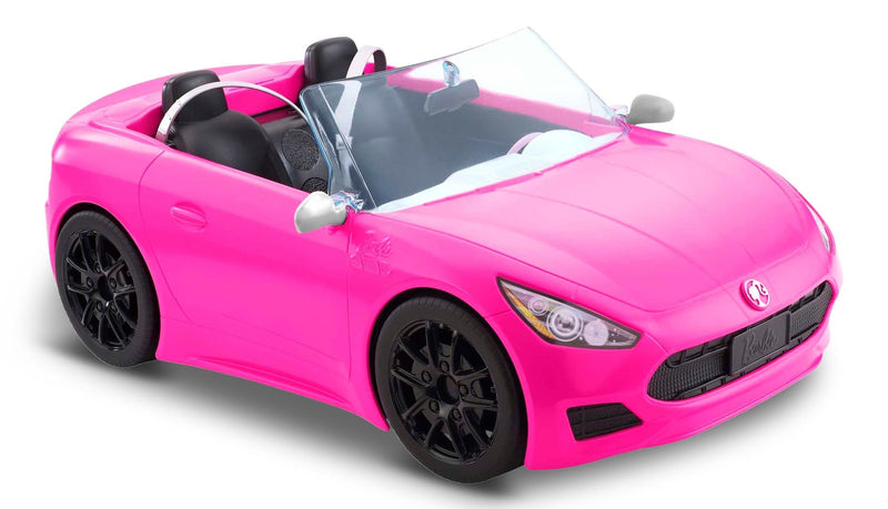 Barbie 2021 Pink Convertible Car for 2 Dolls, Ages 3+ R3