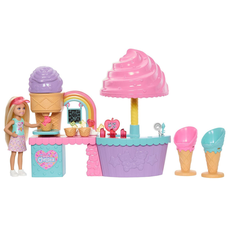 Barbie Chelsea Ice Cream Playset W9