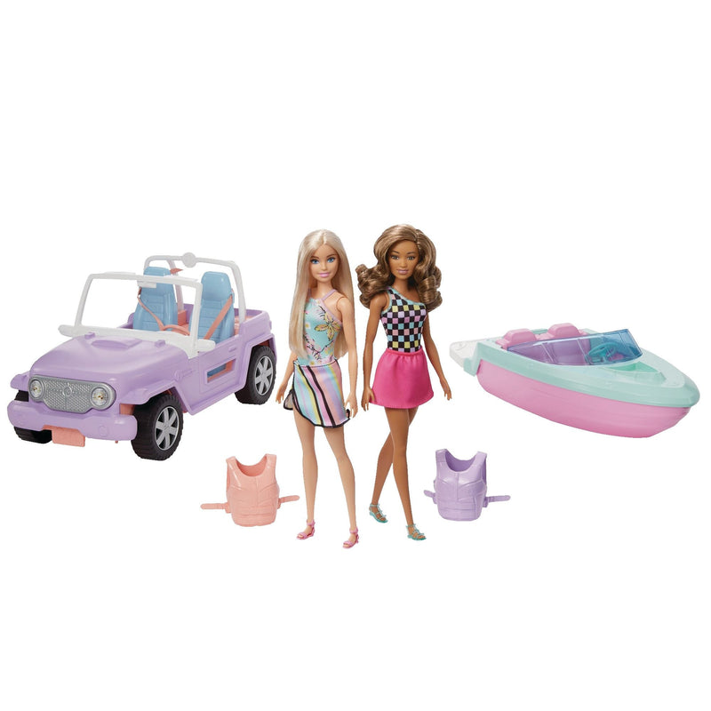Barbie & Friend Vehicles Buildup Set, Ages 3 to 7 R5