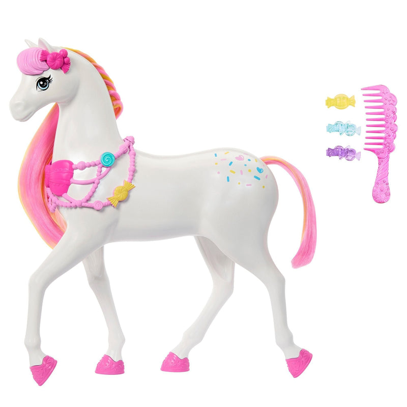 Barbie Land of Sweets Horse and Sled X7