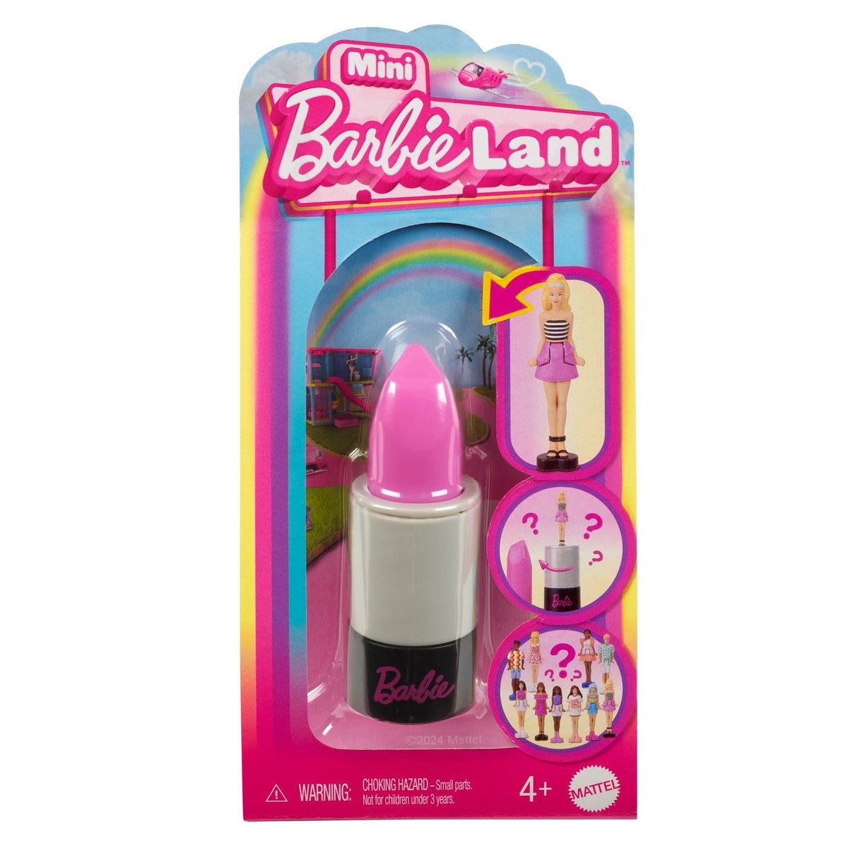 Barbie Mini BarbieLand Core Fashionistas Doll, Includes 1.5-in Doll, Ages 4+, Assorted