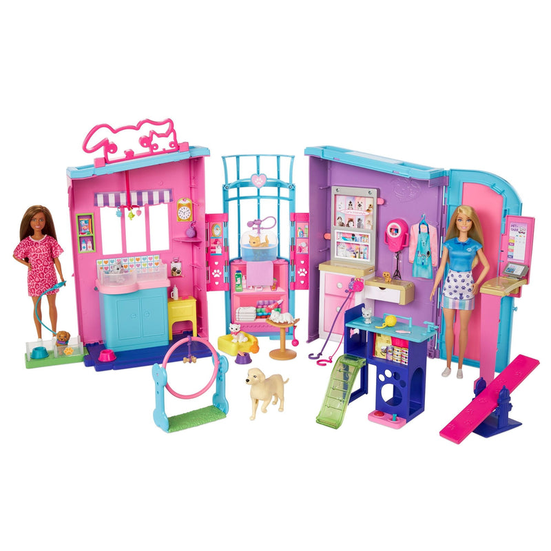 Barbie Pet Daycare Centre Playset, Includes 30+ Accessories, Kids Ages 3+ Y4
