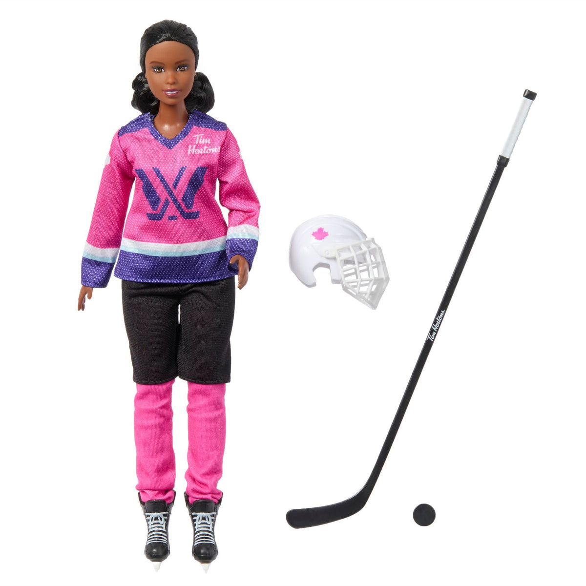 Barbie PWHL TH Hockey Doll, Black Hair