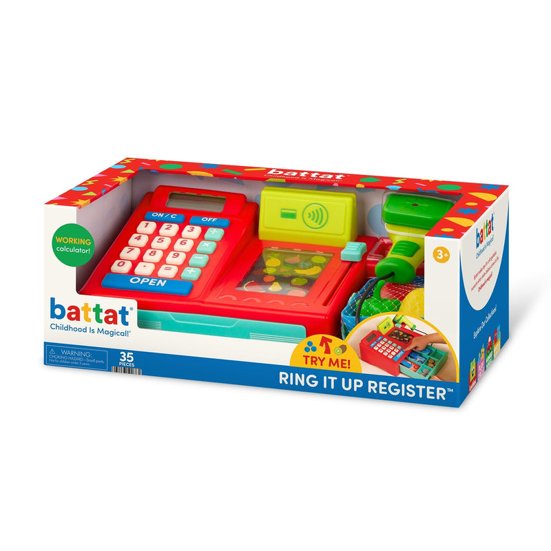 Battat Ring It Up Interactive Cash Register Set, 35-pc H7
