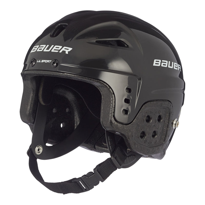 Bauer Lil' Sport Kids Hockey Helmet, Youth, Black or White B5