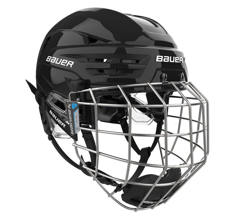 Bauer RE-AKT 90 Hockey Helmet Combo, Junior/Senior, Assorted Colours and Sizes U5