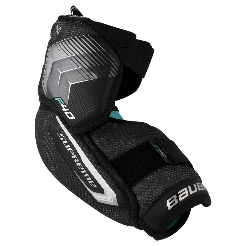 Bauer Supreme F40 Hockey Elbow Pads, Senior, Black, Assorted Sizes K9