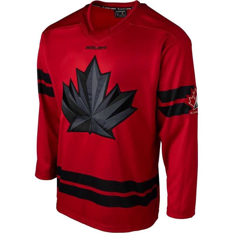 Bauer x Hockey Canada 2026 Replica Jersey, Red, Adult, Assorted Sizes B4