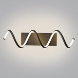 BAZZ Dante 16W/3000K Matte Black Integrated LED Wall Lamp Vanity Light
