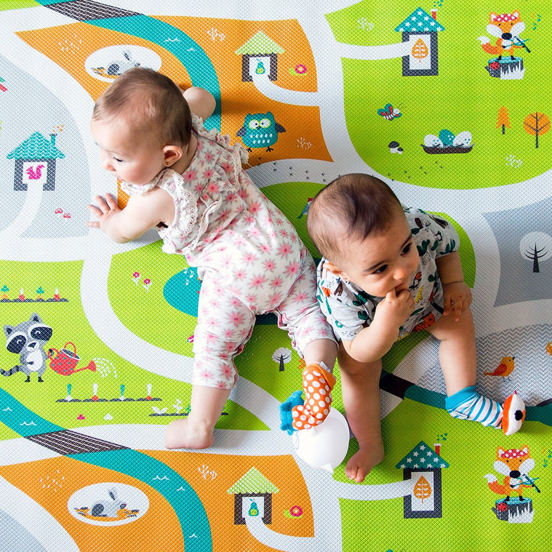 Bblüv Mülti BPA-Free Water-Resistant Miles Playmat B8