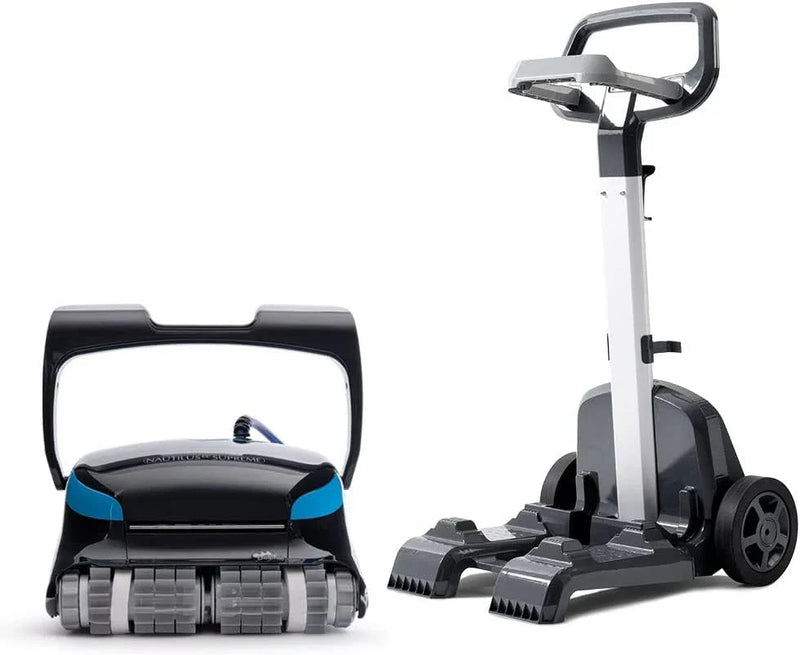 Dolphin Nautilus CC Plus Wi-Fi Automatic Robotic Pool Vacuum Cleaner, Always Cleaning, Never Charging, with Wall Climbing Scrubber Brush, Ideal for In-Ground Pools up to 50 FT in Length K3